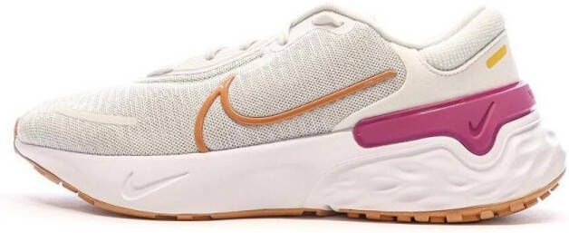 Nike renew 4 hardloopschoenen wit roze dames