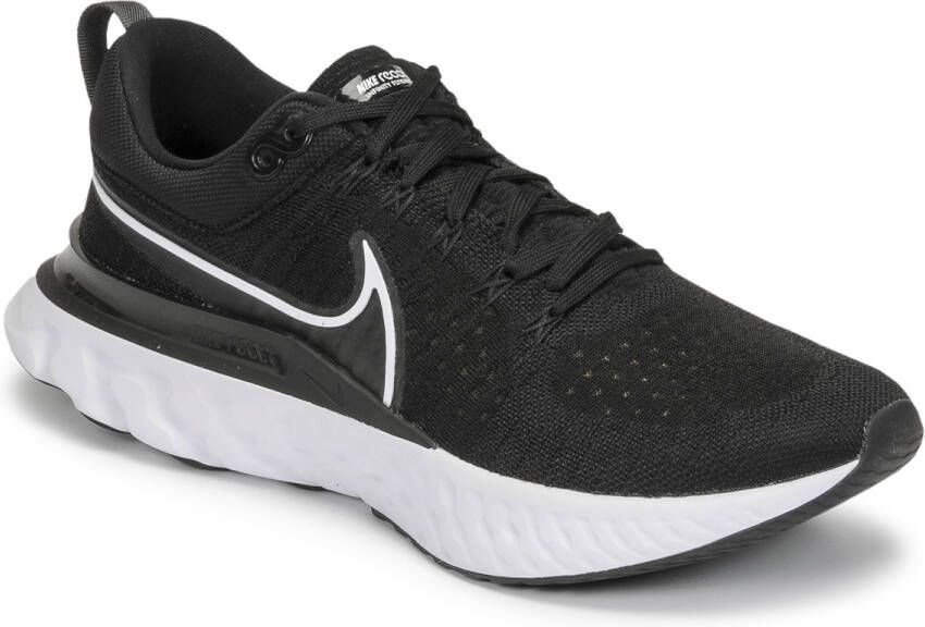 Nike React Infinity Run Flyknit 2 Hardloopschoenen voor heren(straat) Zwart