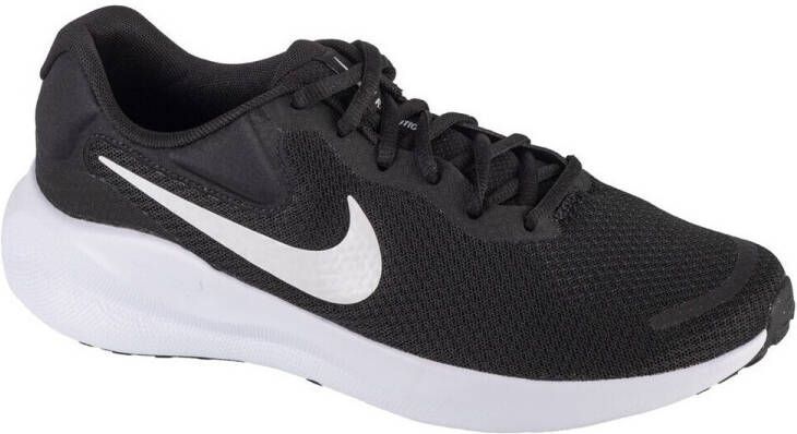 Nike Revolution 7 heren hardloopschoenen Zwart Uitneembare zool - Foto 3