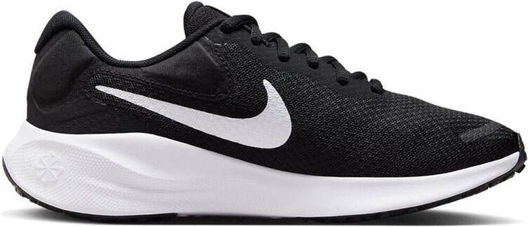 Nike Revolution 7 Zwart Wit Hardloopschoenen Sportschoenen Dames - Foto 6
