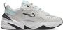 Nike M2K Tekno Dames Sneakers Platinum Tint White-Teal - Thumbnail 2