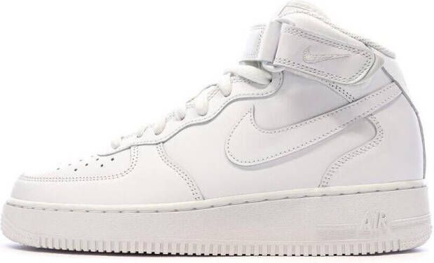 Nike Air Force 1 Mid 07 Triple Black Heren Sneakers Schoenen Zwart CW2289 - Foto 16