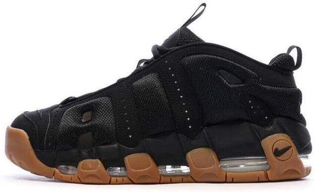 Nike Herenschoenen Air More Uptempo Low Black- Heren Black