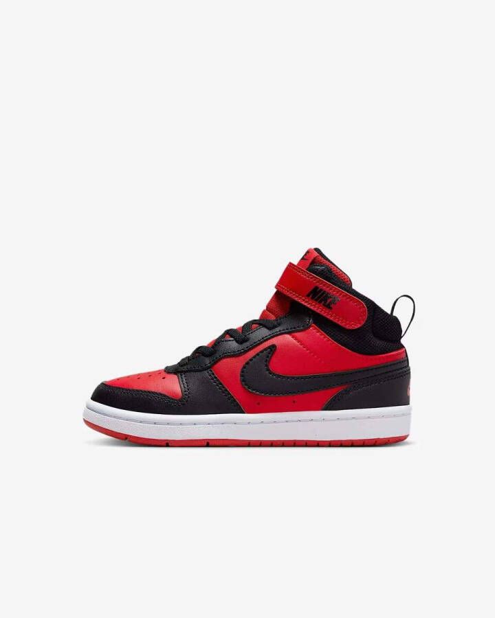 Nike Court Borough Mid 2 Kleuterschoenen Rood - Foto 2