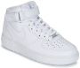 Nike Air Force 1 Mid '07 Men's Shoe White White- Heren White White - Thumbnail 2