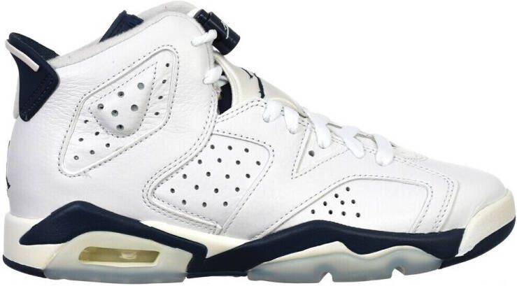 Jordan Air 6 Retro(Gs ) White Midnight Navy Schoenmaat 39 Shoes grade school 384665 141