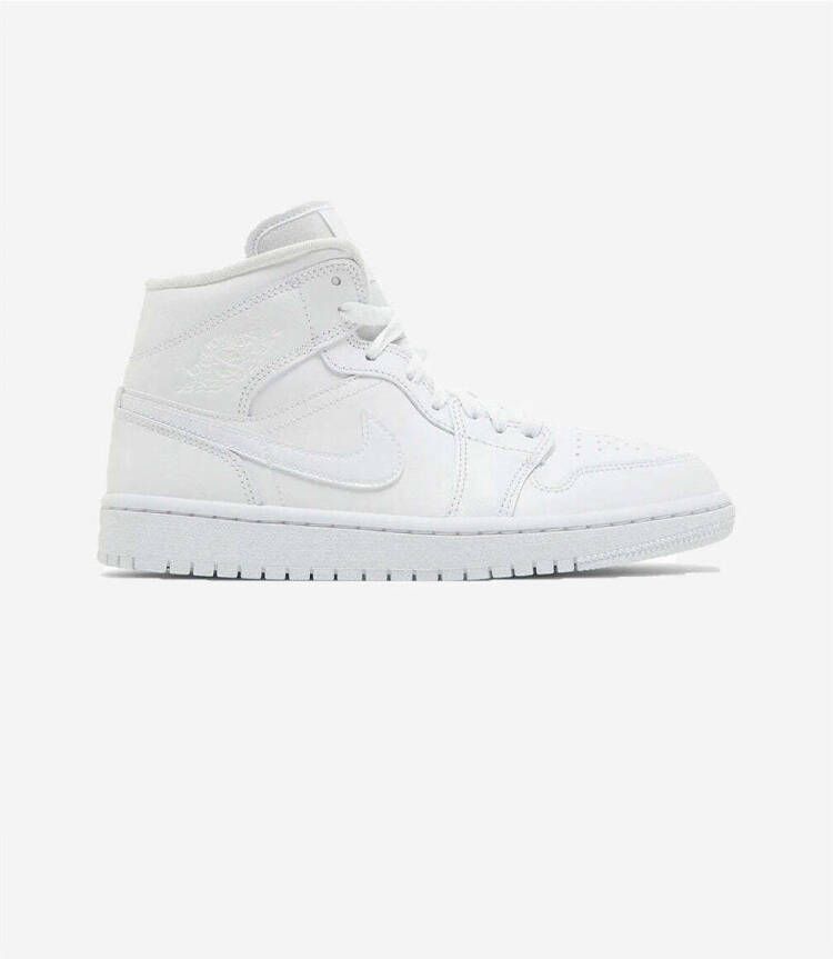 Nike Hoge Sneakers Air Jordan Mid Triple White (2022) (Women's)