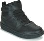 Nike Court Borough Mid 2 Zwart Sneakers Klittenband - Thumbnail 3