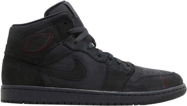 Nike Hoge Sneakers Jordan 1 Mid SE Craft Dark Smoke Red