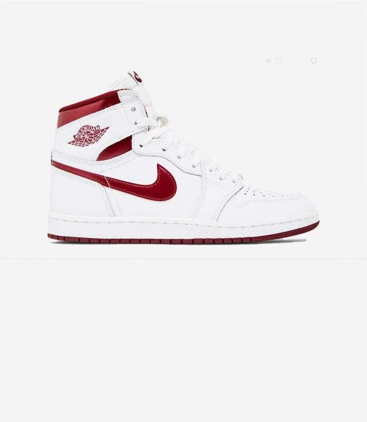 Nike Hoge Sneakers Jordan 1 Retro High '85 OG Metallic Burgundy