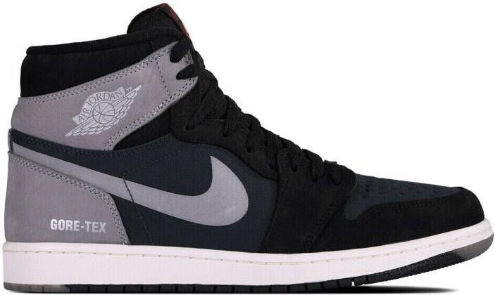 Jordan Air 1 Retro High Element Gore-Tex Heren Sneakers Sportschoenen Schoenen Zwart-Grijs DB2889