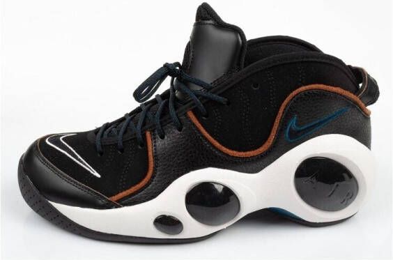 Nike Air Zoom Flight 95 Basketbalschoenen Sneakers Schoenen Zwart DV6994 - Foto 4