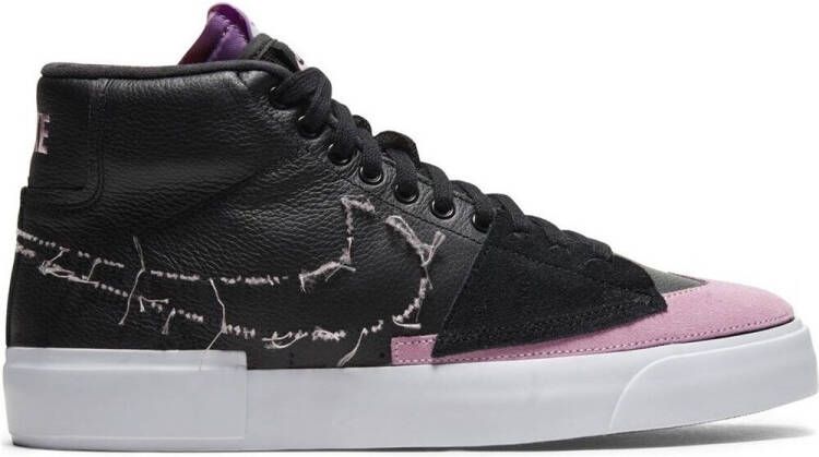 Nike SB Zoom Blazer Mid Edge Skateschoen Zwart