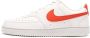 Nike court vision low sneakers wit rood heren - Thumbnail 5