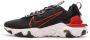 Nike Lage Sneakers React Vision Black University Red - Thumbnail 3