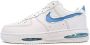 Nike Air Force 1 Low EVO White University Blue Sneakers Unisex Doos Zonder Deksel - Thumbnail 2