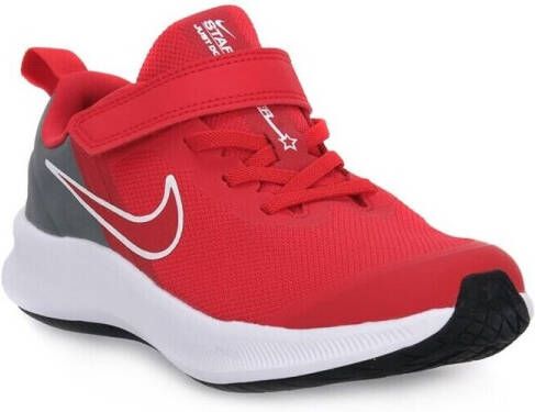 Nike star runner 3 hardloopschoenen rood grijs kinderen - Foto 3
