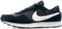 Nike Zwarte Textiele Sportschoenen oor Dames Black Dames - Thumbnail 7