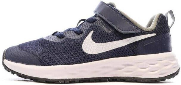 Nike Revolution 6 NN sneakers donkerblauw wit zilver - Foto 2