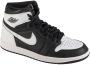 Jordan Klassieke Hoge Sneakers Black Heren - Thumbnail 2