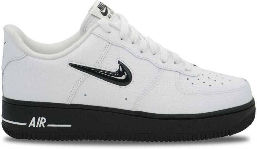Nike Lage Sneakers Air Force 01'07 Low Jewel WHITE BLACK