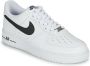 Nike Leren Herensneakers Cj0952 100 Air Force 1 `07 An20 Wit Heren - Thumbnail 3