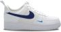 Nike Air Force 1 '07 White Light Photo Blue Deep Royal Blue- White Light Photo Blue Deep Royal Blue - Thumbnail 2