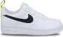 Nike Lage Sneakers Air Force 1 '07 White Neon Blanc - Thumbnail 2