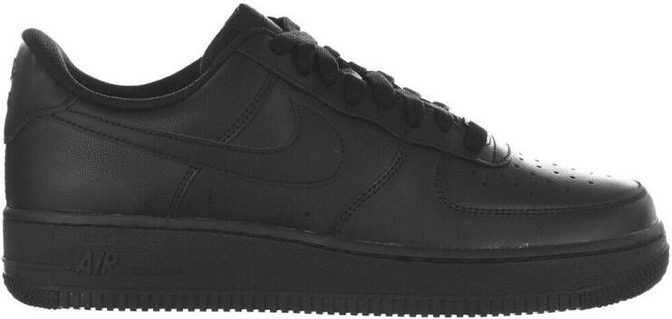 Nike Air Force 1 Older Kids' Shoe Black Kind Black - Foto 2