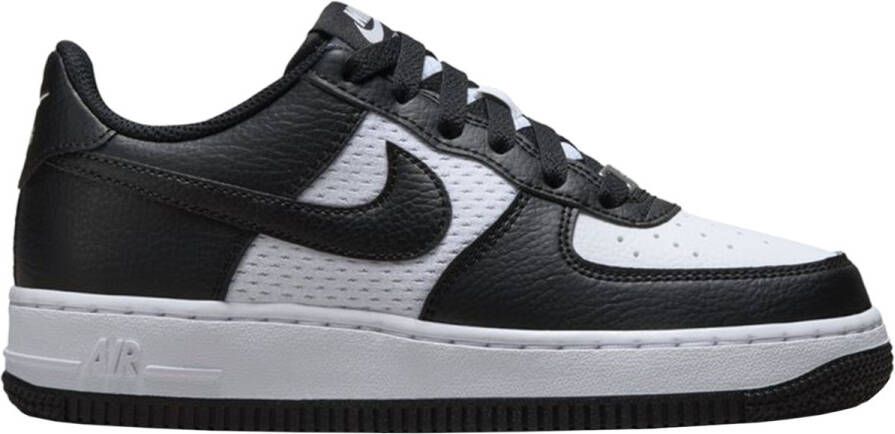 Nike Air Force Unisex Schoenen Zwart Maat: 38.5 Leer Foot Locker