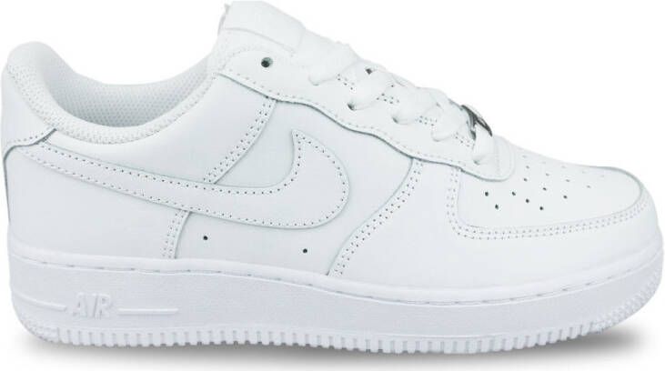 Nike Lage Sneakers AIR FORCE 1 JUNIOR BLANC