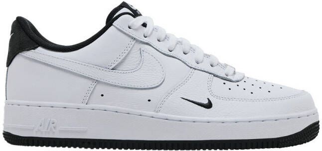 Nike Lage Sneakers Air Force 1 Low '07 White Anthracite Mini Swoosh