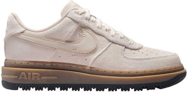 Nike Lage Sneakers Air Force 1 Low Luxe Light Orewood Brown Gum