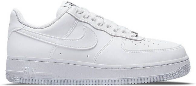 Nike Lage Sneakers Air Force 1 Low Next Nature White Metallic Grey ( 's)