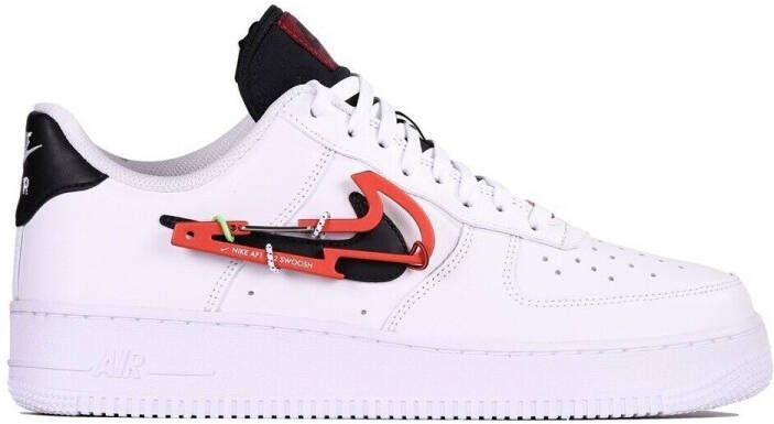 Nike Air Force 1 Low Carabiner Swoosh Red Sneakers Limited Edition - Foto 2