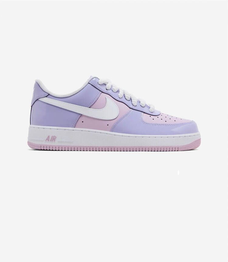 Nike Lage Sneakers Air Force 1 Low White Olive (Women's)