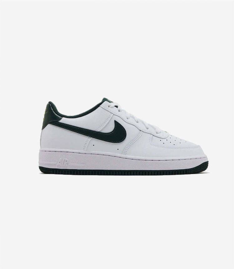 Nike Lage Sneakers Air Force 1 Low White Vintage Green (GS)