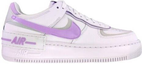 Nike Wmns Air Force 1 Shadow 1 Dames white lilac bloom photon dust white maat: 41 beschikbare maaten:36.5 37.5 38.5 39 40.5 41 - Foto 2