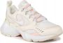 Nike Air Heights leren sneakers wit ivoor roze - Thumbnail 2