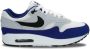 Nike Air Max 1 Running Schoenen white black deep royal blue maat: 40.5 beschikbare maaten:40.5 - Thumbnail 2
