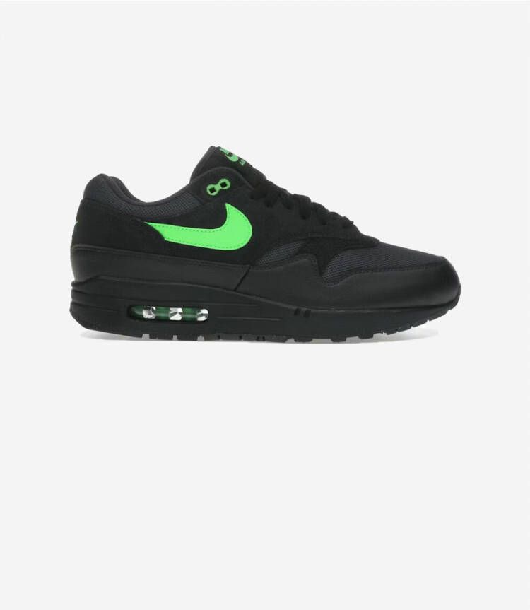 Nike Lage Sneakers Air Max 1 Essential Black Green Strike