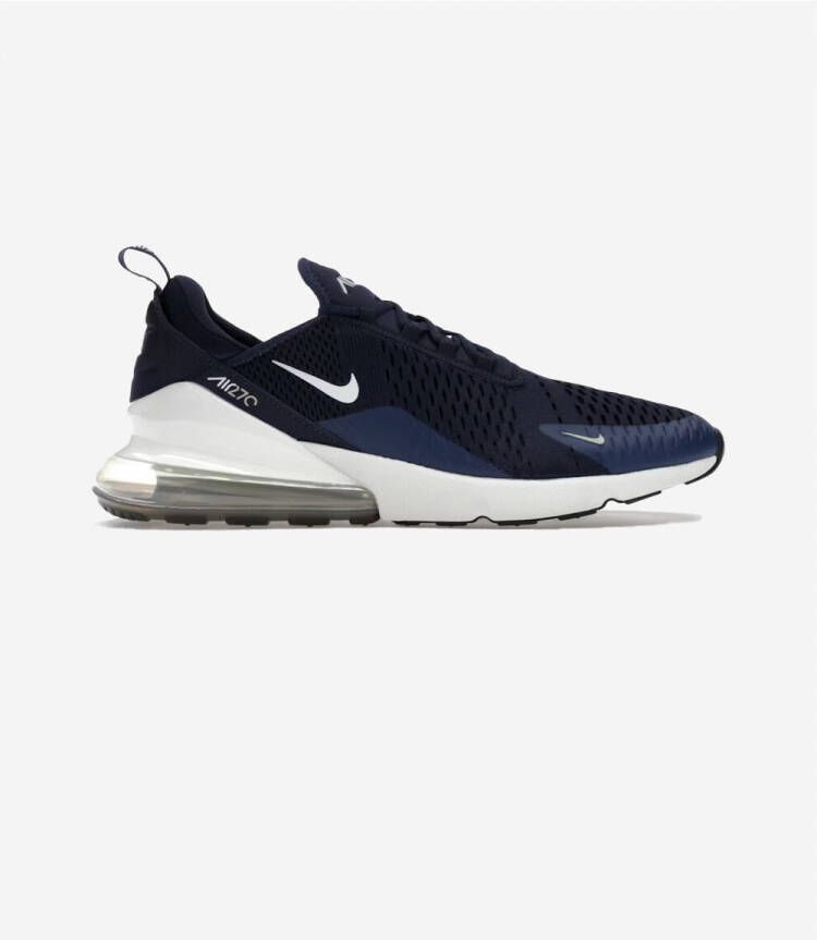 Nike Lage Sneakers Air Max 270 Midnight Navy Black Jade Horizon White