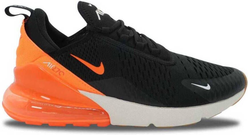 Nike Lage Sneakers Air Max 270 Noir Phantom Total Orange