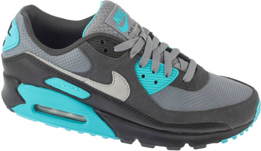 Nike Air Max 90 Heren Schoenen Grijs Maat: 40.5 Mesh Synthetisch Foot Locker