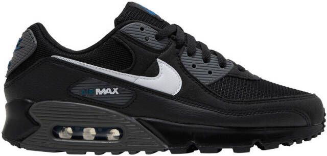 Nike Lage Sneakers Air Max 90 Black Marina Iron Grey White