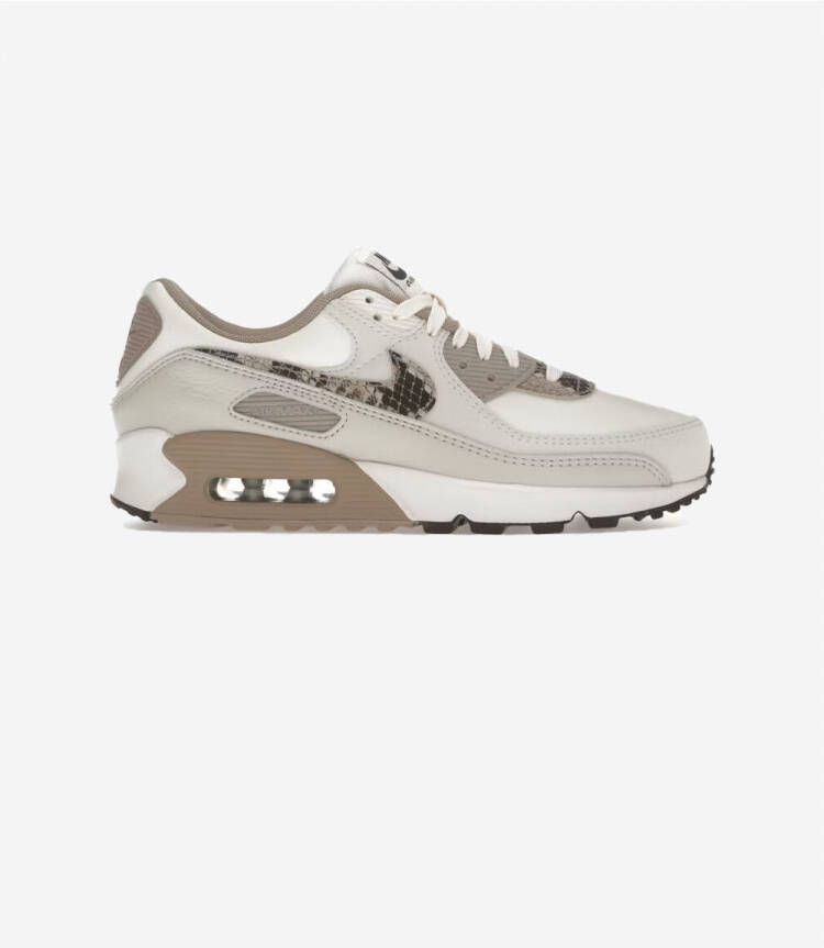 Nike Lage Sneakers Air Max 90 Light Pink Snakeskin (Women's)