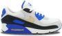 Nike Herenschoenen Air Max 90 Premium White Racer Blue Black Khaki- Heren White Racer Blue Black Khaki - Thumbnail 2