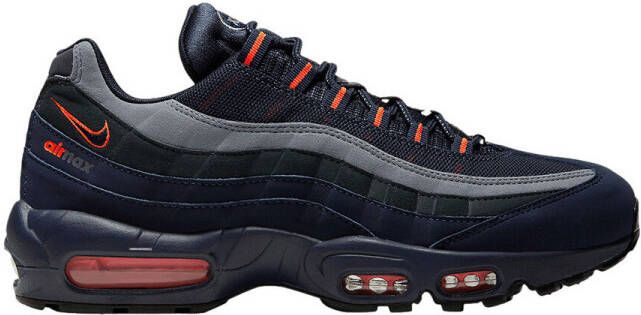 Nike Lage Sneakers Air Max 95 Logo Navy Orange