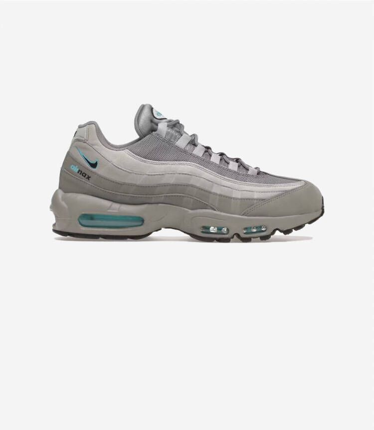 Nike Lage Sneakers Air Max 95 Retro Logo Grey Aqua