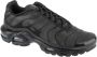 Nike Air Max Plus TN Leather Triple Black Heren Sneakers Schoenen Zwart AJ2029 - Thumbnail 4